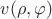 $v(\rho,\varphi)$