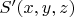 $S'(x,y,z)$