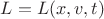 $L = L(x,v,t)$