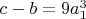 $c-b=9a_1^3$