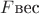 $F{\text{вес}}$