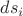 $ds_{i}$