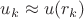 $u_k\approx u(r_k)$