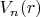 $V_{n}(r)$