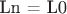 Ln = L0