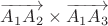 $\overrightarrow{A_1A_2} \times \overrightarrow{A_1A_3}$