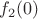 $f_2(0)$