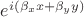 $e^{i(\beta_x x + \beta_y y)}$