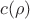 $c(\rho)$