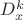 $D_x^k$
