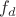 $f_d$