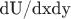 dU/dxdy