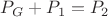 $P_G+P_1=P_2 $