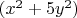 $(x^2 + 5y^2)$