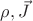 $\rho, \vec{J}$ $\rho, \vec{J}$