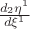 $\frac{d_2\eta^1}{d\xi^1}$