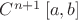 $C^{n+1}\left[a,b\right]$