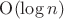 ${\rm O}(\log n)$