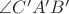$\[\angle C'A'B'\]$