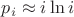 $p_i\approx i\ln i$