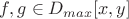 $f, g \in D_{max}[x, y]$