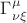 $\Gamma^\mu_{\nu\xi}$