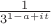 $\frac {1}{3^{1-a+it}}