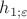 $h_{1;\varepsilon}$