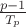 $\frac{p-1}{T_p}$