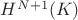 ${H^{N+1}(K)}$