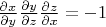 $\frac{\partial x}{\partial y}\frac{\partial y}{\partial z}\frac{\partial z}{\partial x}=-1$