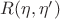 $R(\eta,\eta')$