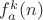 $f_a^k (n)$