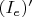 $(I_e)'