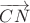 $\overrightarrow{CN}$