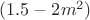 $(1.5-2 m^2)$