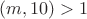 $(m,10)>1$