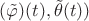 $(\tilde{\varphi})(t),\tilde{\theta}(t))$