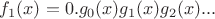 $ f_1(x)=0.g_0(x)g_1(x)g_2(x)... $
