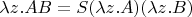 $\lambda z.AB = S(\lambda z.A)(\lambda z.B)$