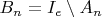 $B_n=I_e\setminus A_n$