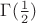 $\Gamma(\frac{1}{2})$