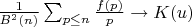 $\frac {1}{B^2(n)}\sum_{p \leq n}\frac {f(p)}{p} \to K(u)$
