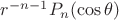 $r^{-n-1}P_n(\cos\theta)$