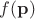 $f(\mathbf p)$
