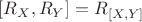 $[R_X,R_Y]=R_{[X,Y]}$