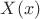 ${X(x)}$