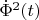 $\dot \Phi ^2(t)$