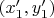 $(x'_1,y'_1)$