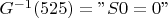 $G^{-1}(525)=